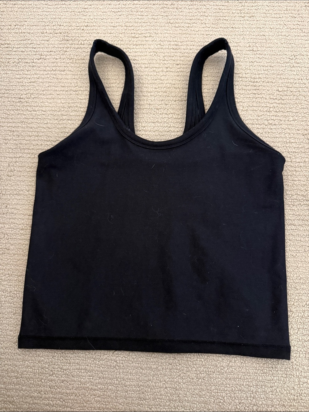 Alo Black Tank Top